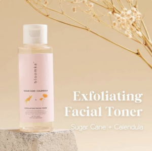 Bloomka Sugar Cane + Calendula Exfoliating Facial Toner