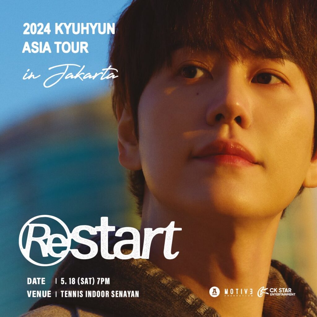 Restart Bersama Kyuhyun Super Junior: Konser Solo di Jakarta