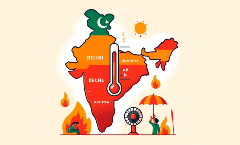 Gelombang Panas Asia, Delhi dan Pakistan