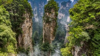 Sepuluh tahun kemudian, di tahun 1992 UNESCO menetapkan Wullingyuan Scenic sebagai situs warisan dunia. (Getty Images:iStockphoto)