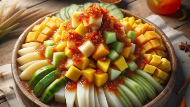 Segarnya Rujak Cuka khas Indonesia