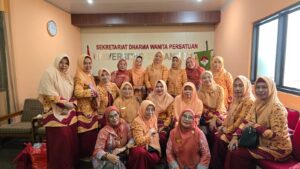 Kebersamaan DWP Unhas pada kegiatan MCU Goes To DWP