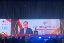 Ketua Dewan Pembina SPIDI Female Boarding School, Ustadz Muzayyin Arif saat Grand Launching SPIDI Makkah